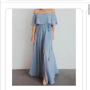 Baltic born Victoria maxi dress in blue